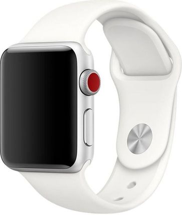 TECH-PROTECT Pasek do smartwatch Apple Watch 1/2/3/4/5/6/SE Smoothband 38/40 mm biały