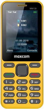 Maxcom MM139 Żółty