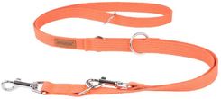 amiplay Smycz Regulowana 6 In 1 Cotton S 100-200X1,5Cm Pomarańczowa