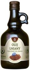 Oleofarm Olej lniany tłoczony na zimno 500ml - Oliwy i oleje