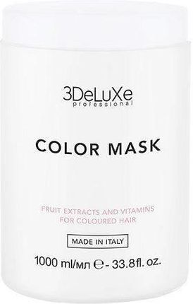 3Deluxe Maska Color Włosy Farbowane 1000Ml