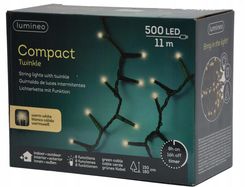 Zdjęcie Zdg Lampki sznur 11m 500LED ciepła biel 8 funkcji - Sędziszów