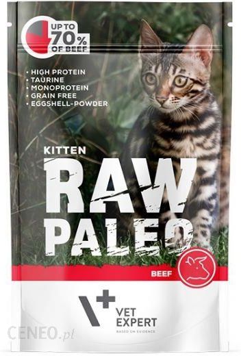 Raw Paleo Kitten Dla Kociąt Wołowina 100G