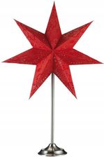 Gwiazda stojąca 64 cm czerwona Aratorp - Szopki i stroiki