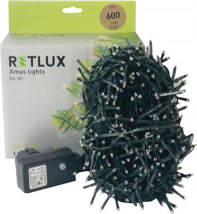 Retlux Lampki na choinkę 600LED wielokolorowy (RXL 289)