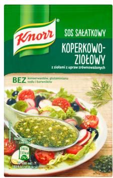 Knorr Sos Sałatkowy Koperkowo-Ziołowy 10g