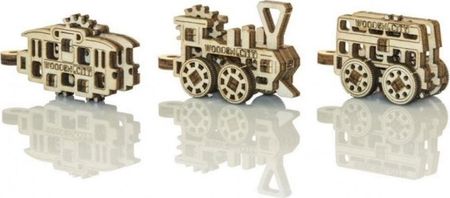 Wooden City Drewniane puzzle 3D Transport publiczny