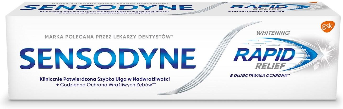 sensodyne ultraszybka ulga whitening