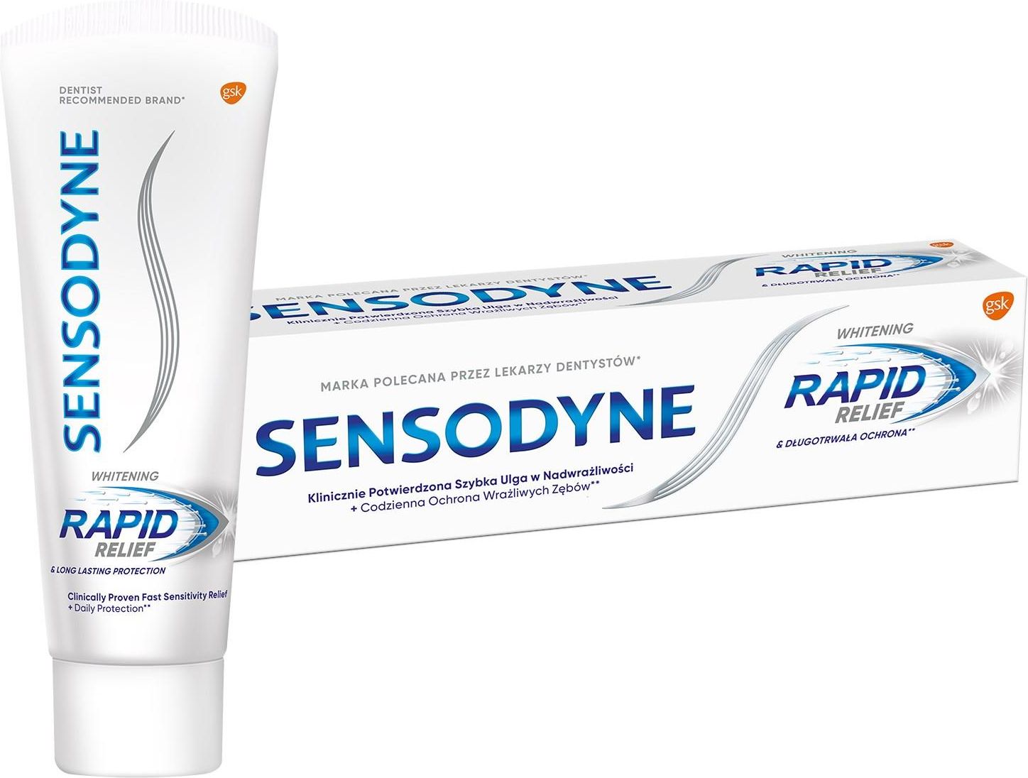 sensodyne ultraszybka ulga whitening