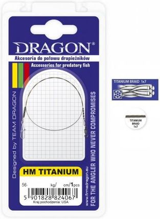 Dragon Przypon Spinningowy Hm Titanium 7Kg 20Cm (Pdf5610720)
