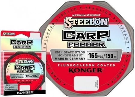 Konger Żyłka Steelon Carp & Feeder Fc 0,28Mm/150M (263150028)
