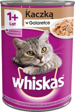Whiskas Pokarm Dla Kotów Z Kaczką I Marchewką W Galaretce Puszka 400G