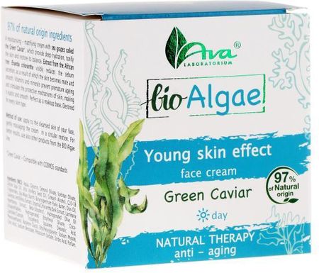 Krem Ava Laboratorium Bio Alga Day Cream Przeciwstarzeniowy Z Zielonym Kawiorem na dzień 50ml