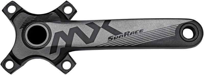 Autre pièce détachée vélo Sunrace manivelle gauche 170 mm noir