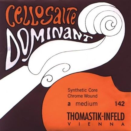 Thomastik Dominant struna do wiolonczeli D 4/4 średnia - 143 (641004)