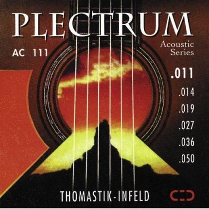 Thomastik Struny Do Gitary Akustycznej Plectrum Acoustic Series Ac 210 - Extra-Light 12String .010-.041 (669367)