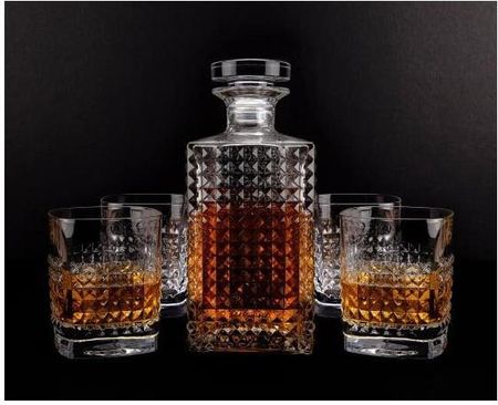 Luigi Bormioli Komplet Do Whisky Karafka + 6 Szklanek Ambrosia (LB3200101)