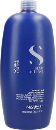 Alfaparf Semi Di Lino Volumizing Low Shampoo Delikatny Szampon Dodający Objętości I Struktury Cienkim Włosom 1000 ml