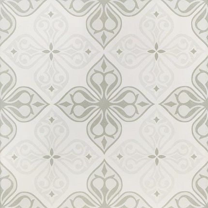 Opoczno Patchwork Concept Biało-Szary Flores Mat 29,8x29,8 