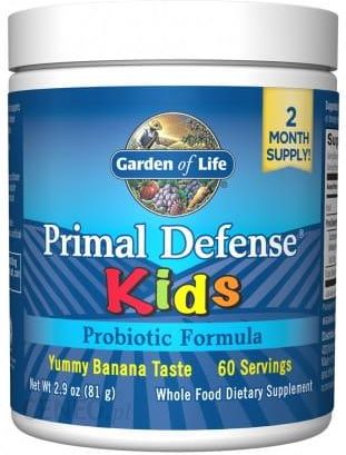 Garden of Life Primal Defense Kids banan Probiotyk 81 g