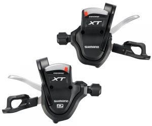 Levier Shimano Deore XT SL-M570 Gauche – 3 Vitesses, VTT, Déclencheur Rapide