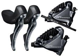 シマノ ULTEGRA ST-R8020 BR-R8070セット Shimano Ultegra St-R8020 + Br-R8070 Fm L02A Disc Brake Set