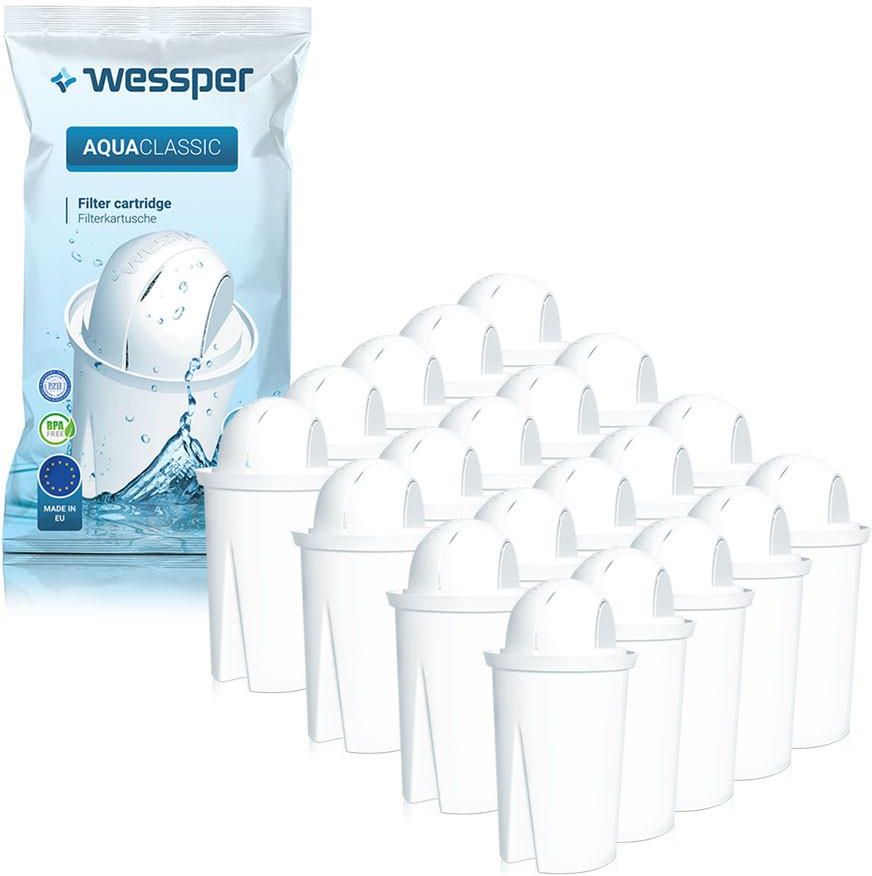 10 Cartucce Filtranti Per Caraffe Brita, Dafi, Laica - Con Carbone Attivo | Riduce Calcare E Cloro | Senza BPA - Foto 10