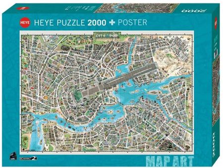 Heye Puzzle Miasto Pop 2000El.