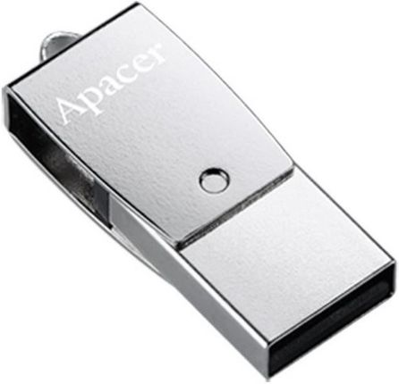 APACER PENDRIVE  AH750 USB 2.0 - MICROUSB, 64GB,  (AP64GAH750S1)