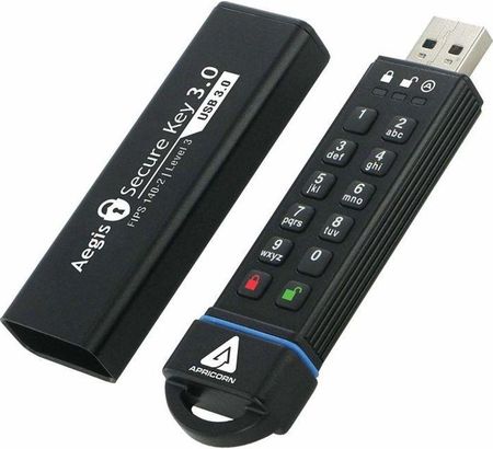 APRICORN PENDRIVE  SECUREKEY FLASH S-USB 3.0 480GB  (ASK3480GB)