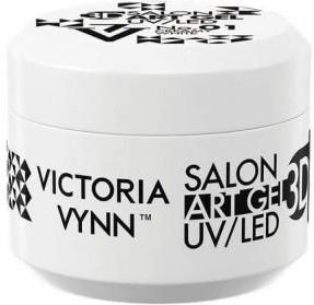 Victoria Vynn 3D Art Gel Uv/Led Kremowy Żel Do Dekoracji 01 Creamy White