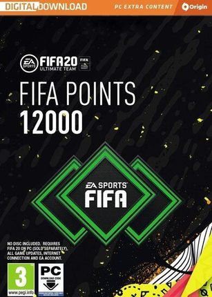 FIFA 20 Ultimate Team FUT 12000 Points (Digital)