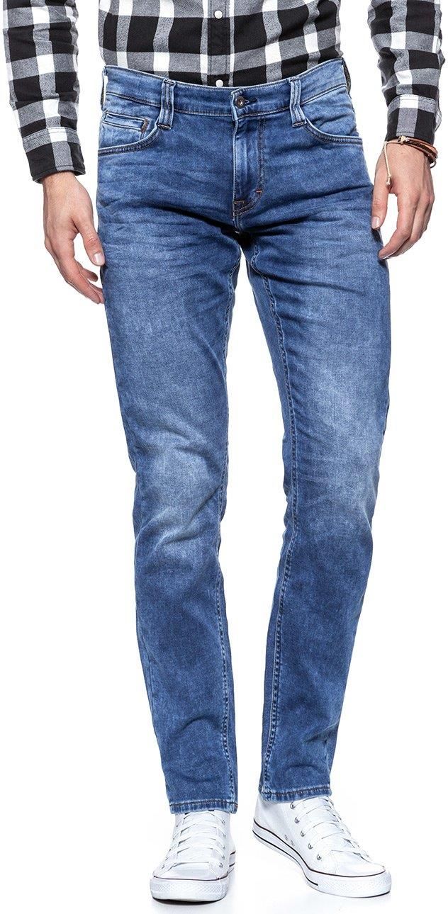 MUSTANG Heren Jeans Real X Oregon Tapered K stretchbroek jeansbroek sweatbroek denim 87% katoen blauw zwart grijs, Medium Blue Denim (312), 36W x 30L MUSTANG Heren Jeans Real X Oregon Tapered K stretchbroek jeansbroek sweatbroek denim 87% katoen blauw zwart grijs, Medium Blue Denim (312), 36W x 30L
