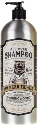 Mr Bear Family Szampon Do Włosów All Over Shampoo Springwood 1000 Ml