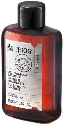 Bullfrog Invisible Shaving Gel Żel Do Golenia 150Ml