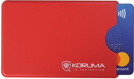 Plastikowe etui antykradzieżowe RFID (czerwony) - KUK-69VR Koruma
