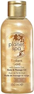 Avon Planet Spa Rozświetlający Olejek Do Ciała I Masażu Z Drobinkami Złota I Olejkiem Oud 150Ml