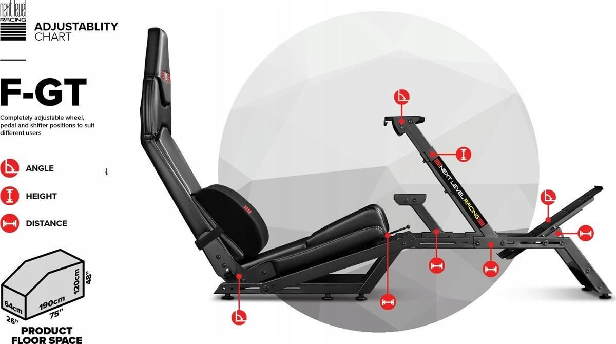 Next Level Racing F-GT Cockpit NLRS010