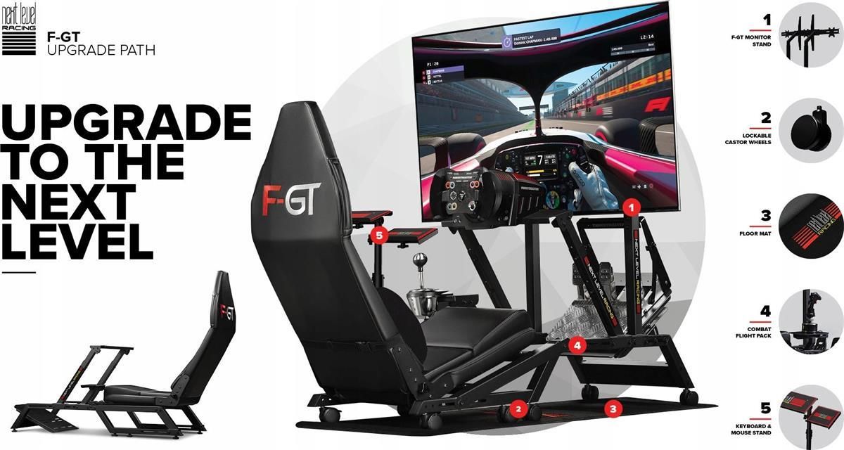 Next Level Racing F-GT Cockpit NLRS010