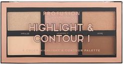 Zdjęcie Profusion Mini Artistry Display Highlight Contour XMASS paletka do konturowania twarzy - Dobre Miasto