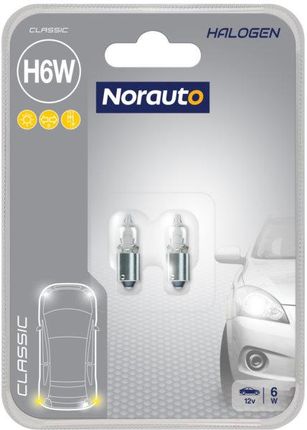 2 Ampoules H6W NORAUTO Classic - Norauto