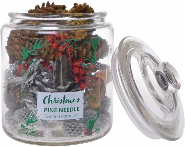 Ewax Potpouri W Słoiczku Z Pokrywką Christmas Pine Needle 10X16 Cm ...