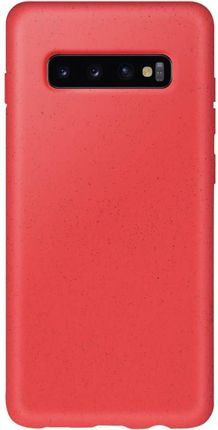 Forever Bioio Nakładka biodegradowalna do Samsung S10 Plus Czerwona