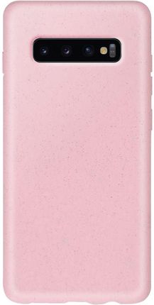 Forever Bioio Nakładka biodegradowalna do Samsung S10 Plus Różowa