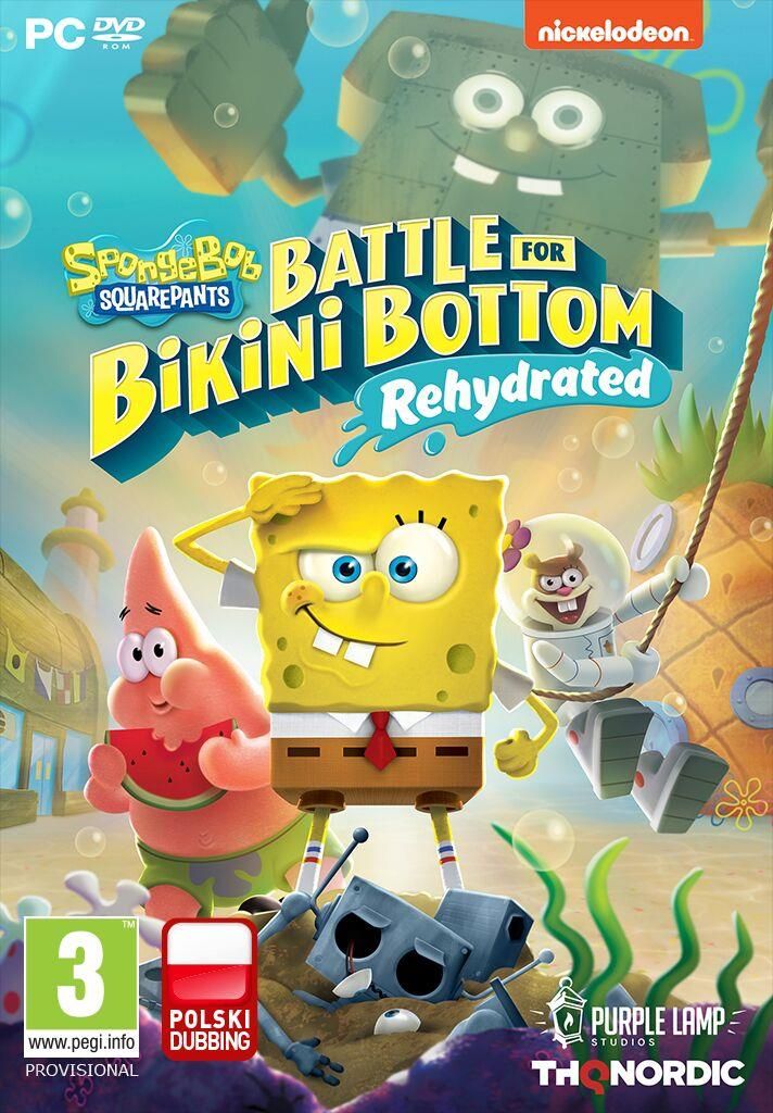 Spongebob Squarepants Battle For Bikini Bottom Rehydrated Edycja F U N Gra Pc Ceneo Pl