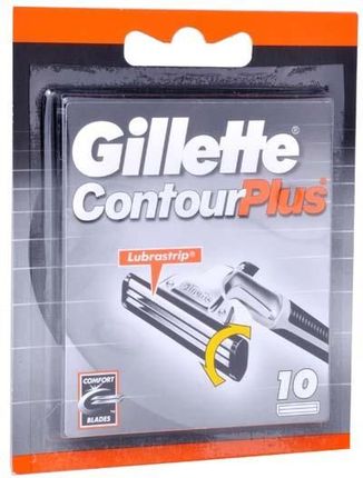 GILLETTE 10 wkładaw do maszynki Gillette Contour Plus Pour rasoir Gillette Contour Plus