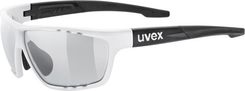 Uvex Sportstyle 706 V Biały Czarny Przydymione - Okulary sportowe