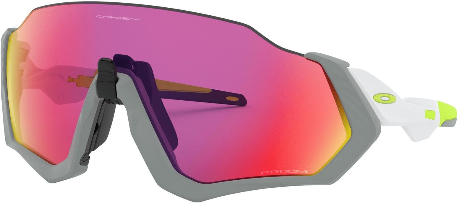 Oakley Flight Jacket Prizm Szary Biały Zielony Różowe - Ceny
