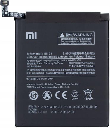Xiaomi BN31 3000mAh Do Mi 5X