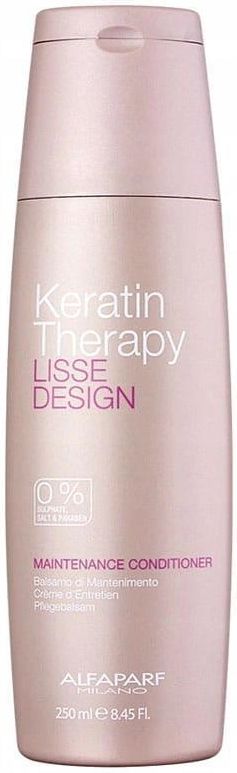 Alfaparf Keratin Therapy Lisse Design Odżywka Podtrzymująca Efekt Wygładzenia 250ml